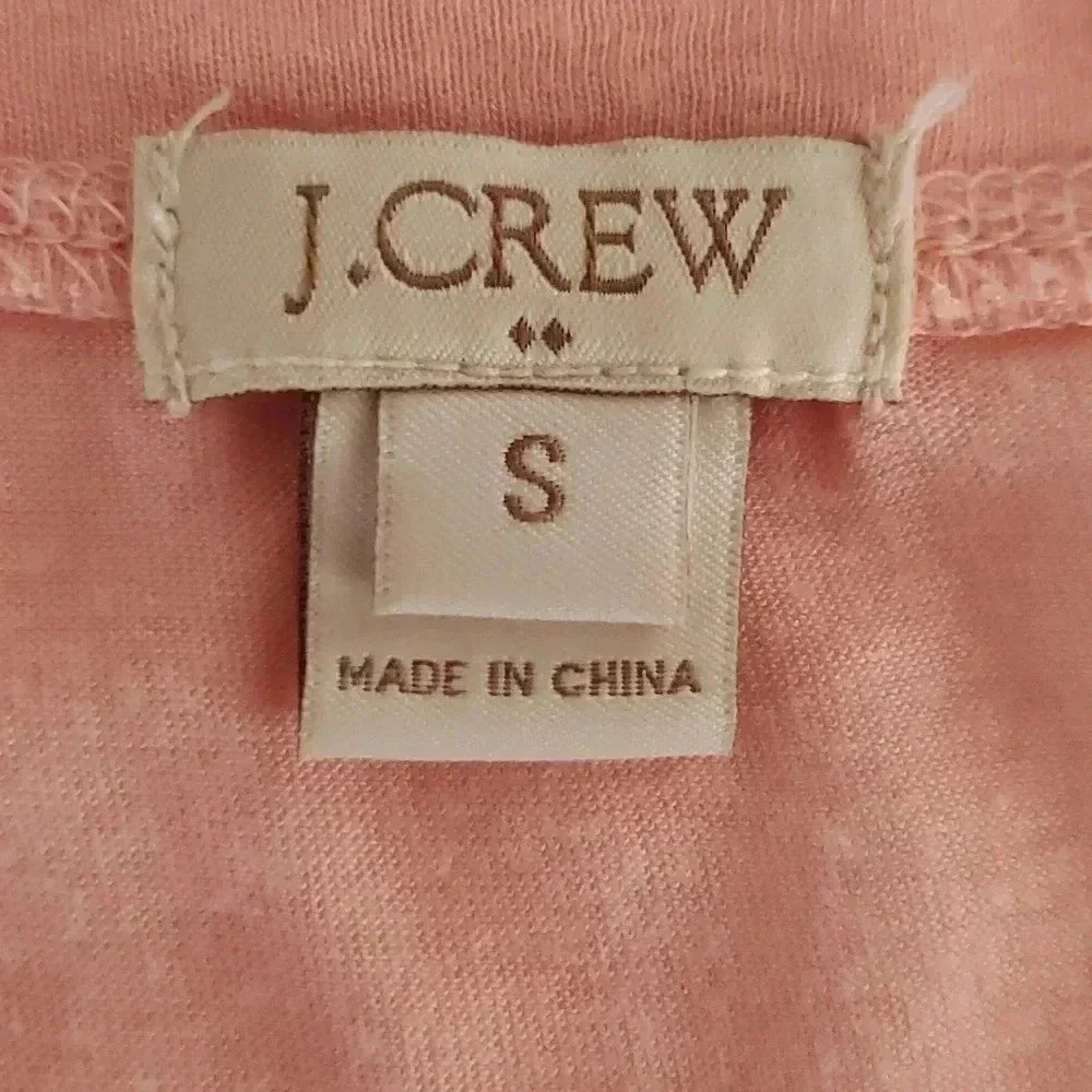 J Crew- Flower Crochet Front Tank Top - Picture 4 of 6